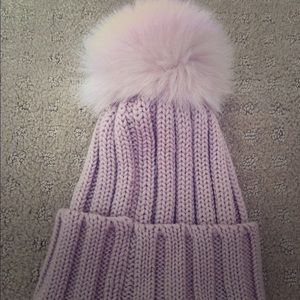 Brand New Bergdorf Goodman Girl Fur Hat Beanie